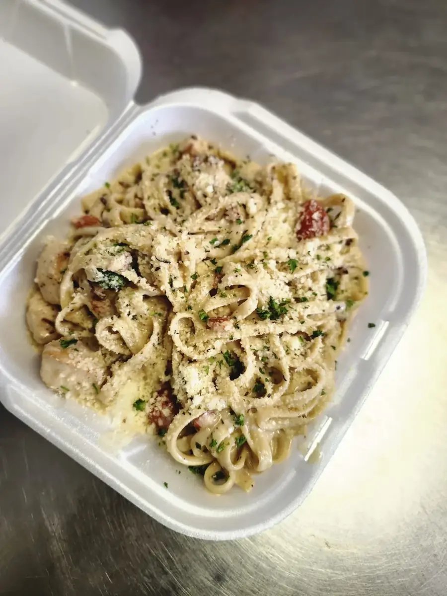 Seafood Fettuccine Alfredo